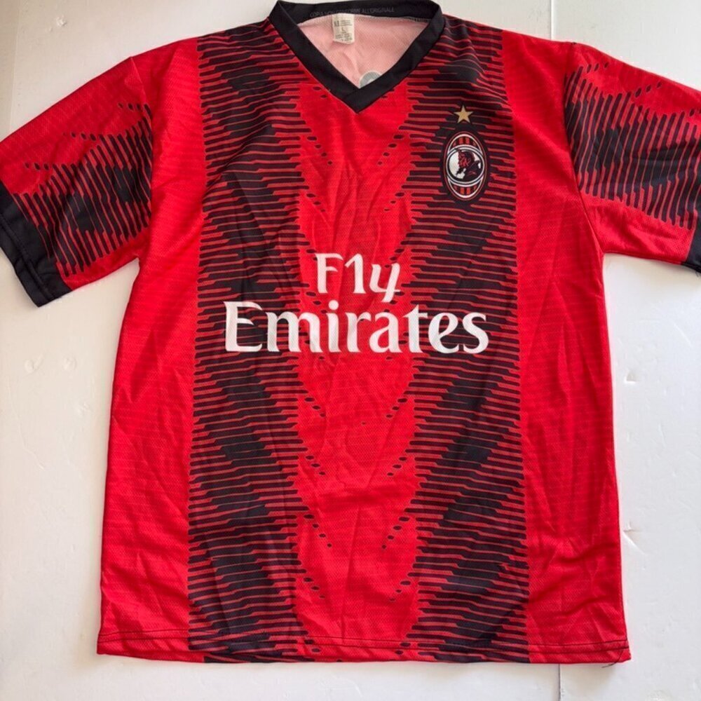 Rafael Leão AC Milan Jersey Portugal Coppa Italia Serie A Size Large